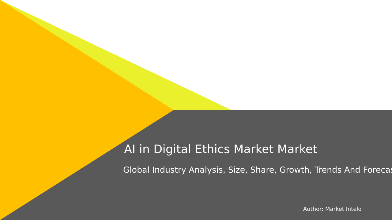 AI in Digital Ethics Market Research Report 2033