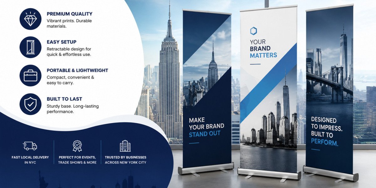Buy High-Quality Retractable Banner Stands in NYC