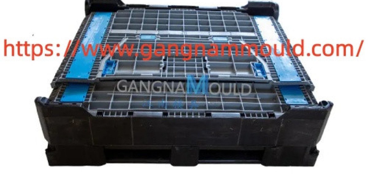 How does Gangnammould Logistic Pallet Mould structure handle heavy weight use